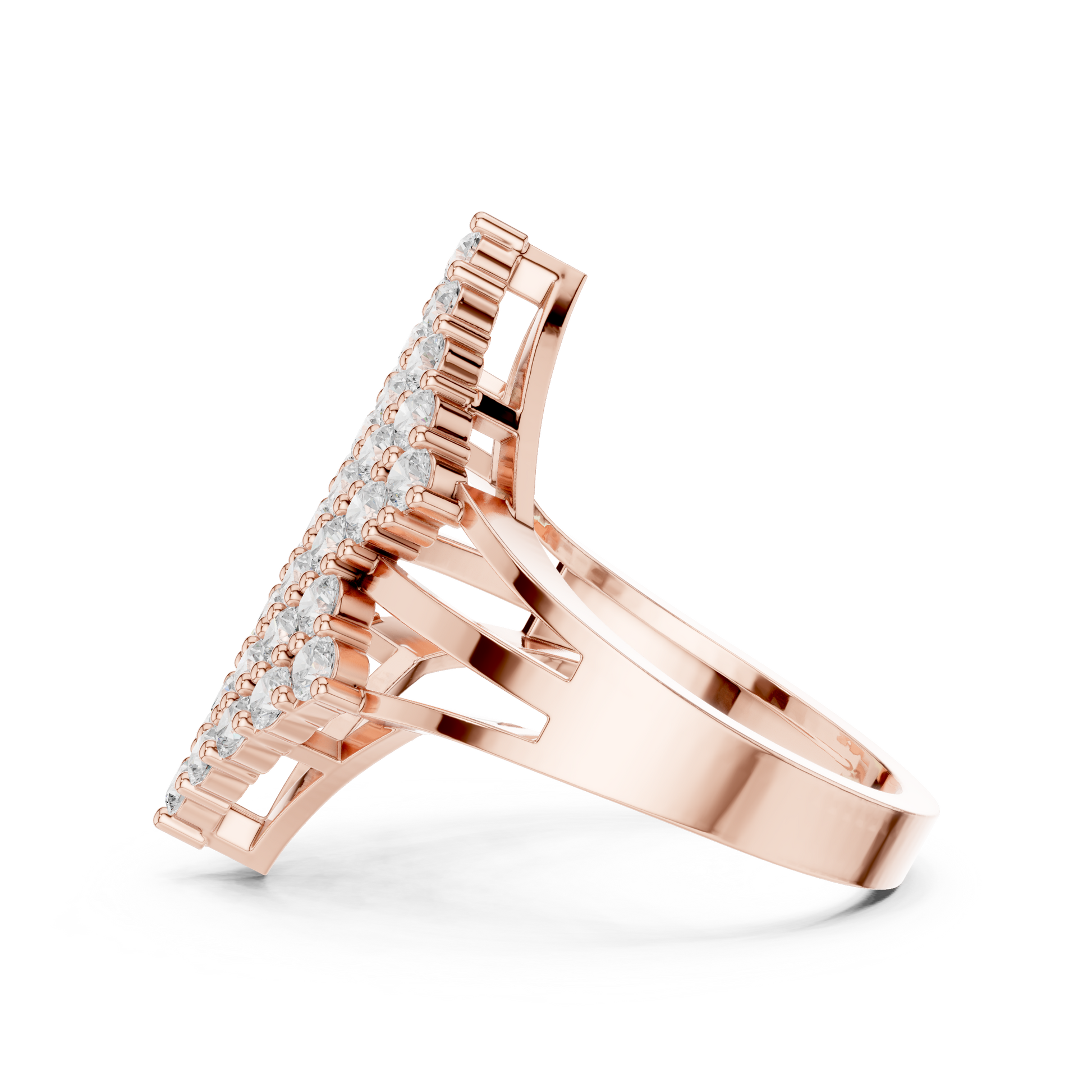 Round Halo Lab Grown Diamond Ring