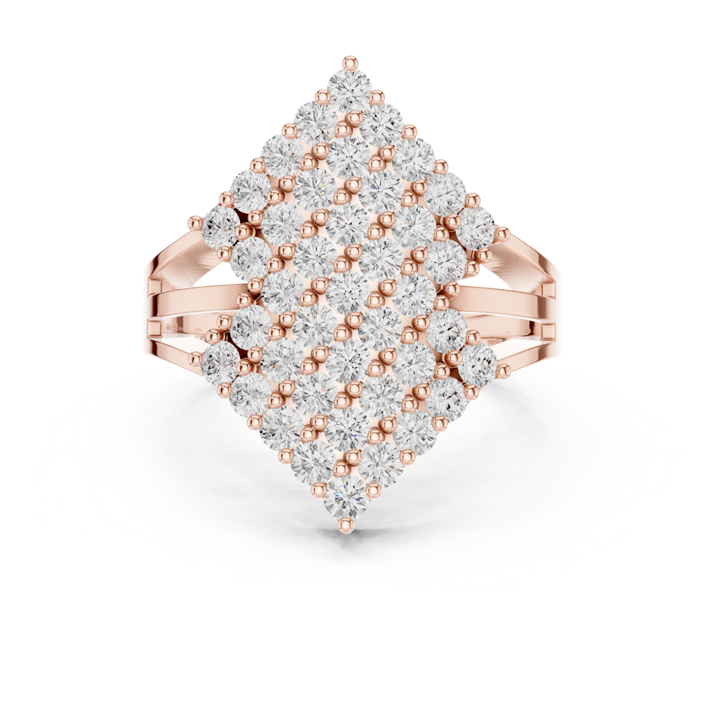 Round Halo Lab Grown Diamond Ring