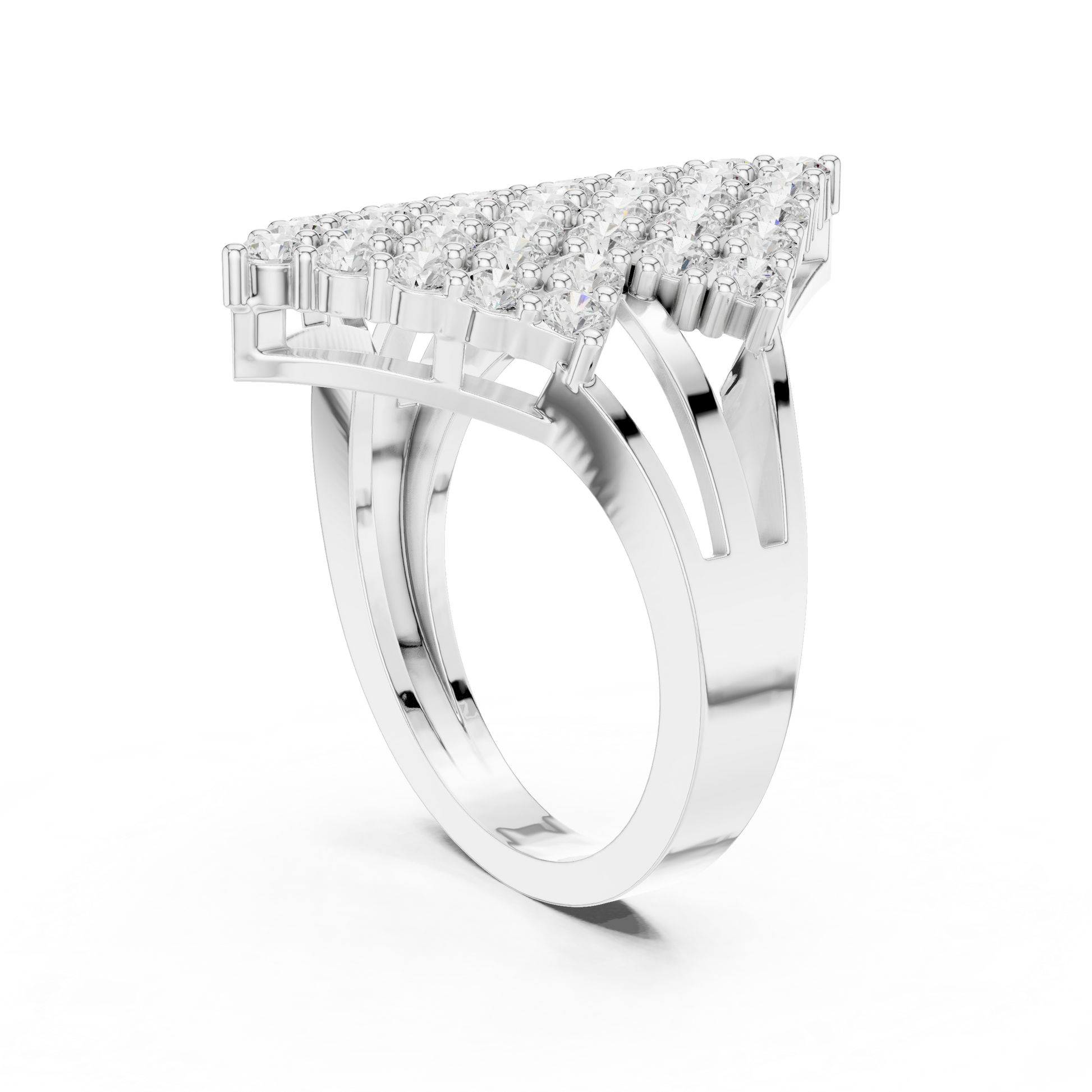 Round Halo Lab Grown Diamond Ring