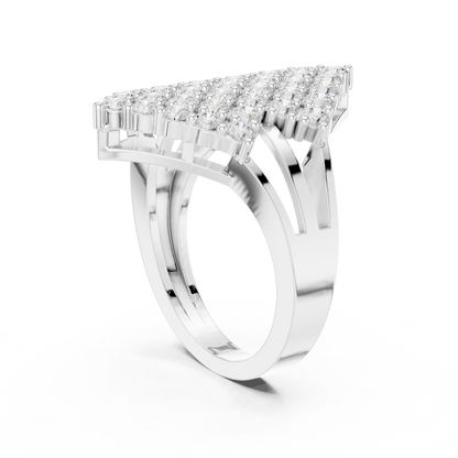 Round Halo Lab Grown Diamond Ring
