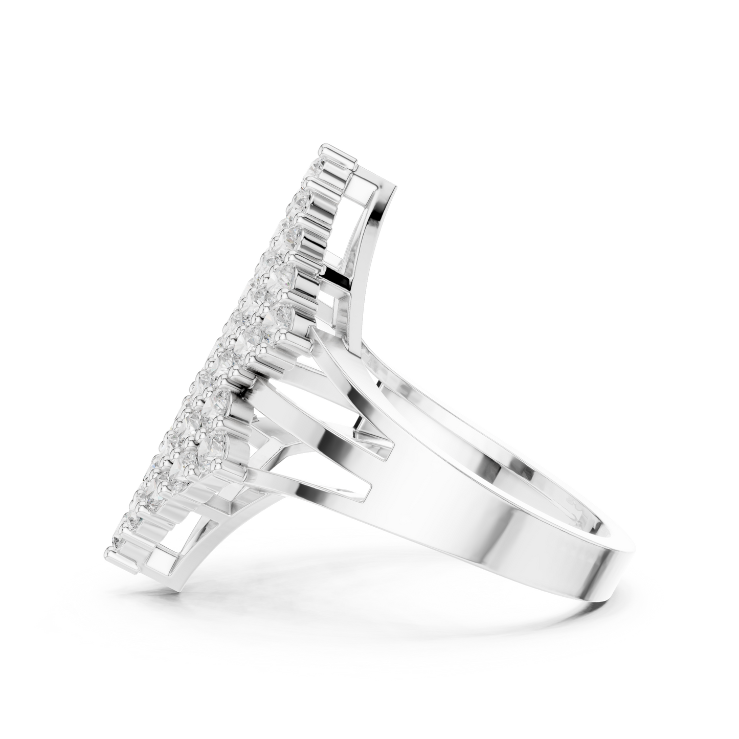 Round Halo Lab Grown Diamond Ring