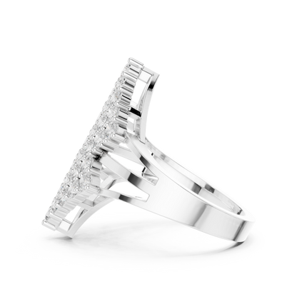 Round Halo Lab Grown Diamond Ring