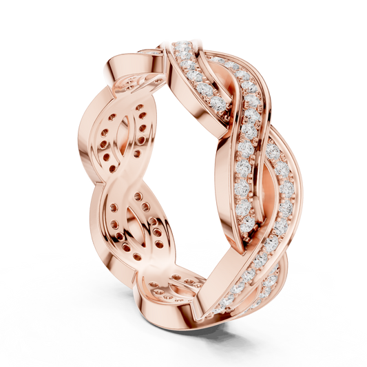 Round Halo Lab Grown Diamond Ring