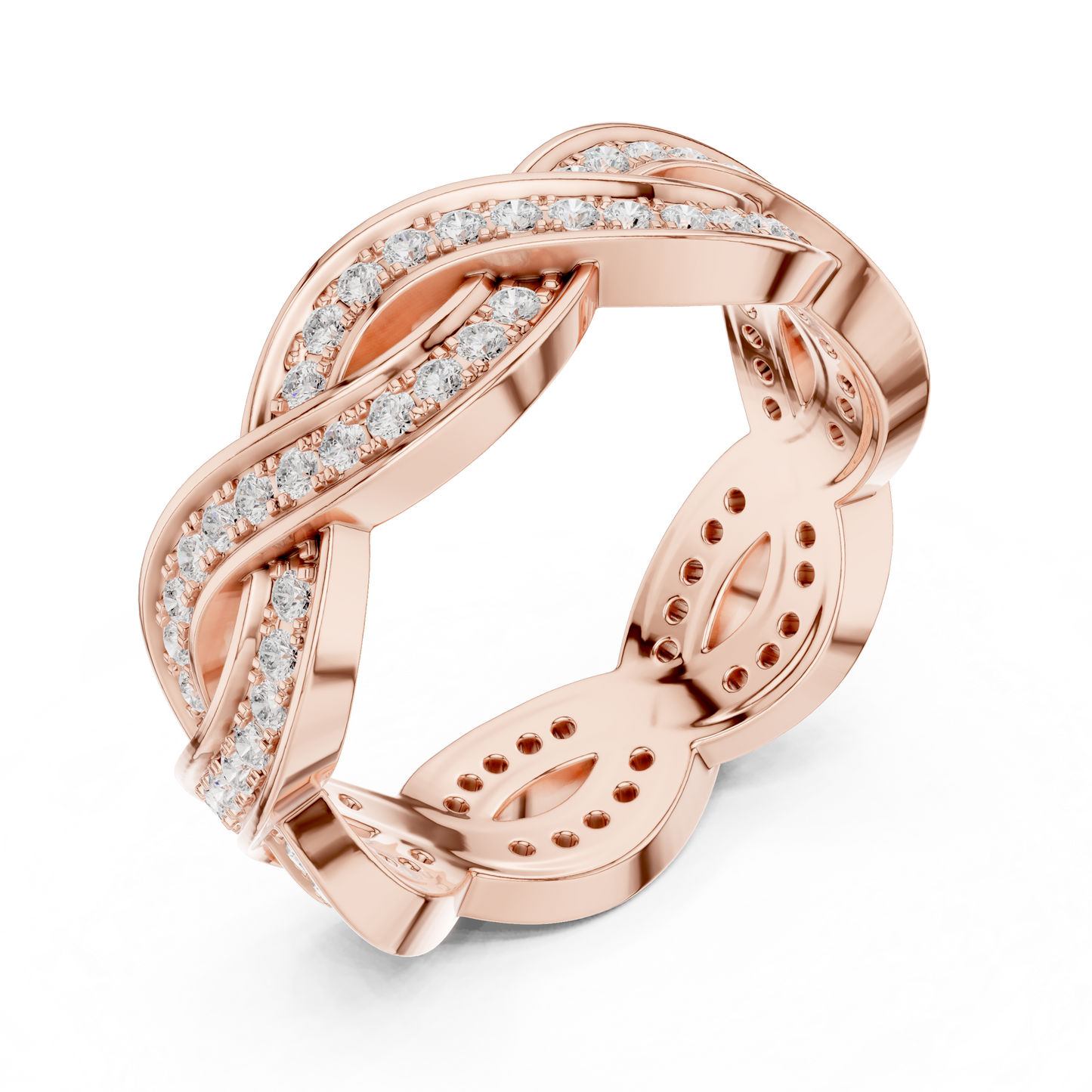 Round Halo Lab Grown Diamond Ring