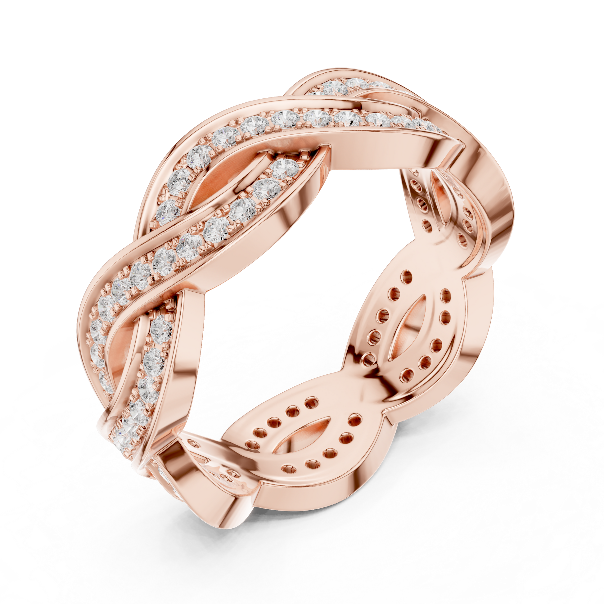 Round Halo Lab Grown Diamond Ring