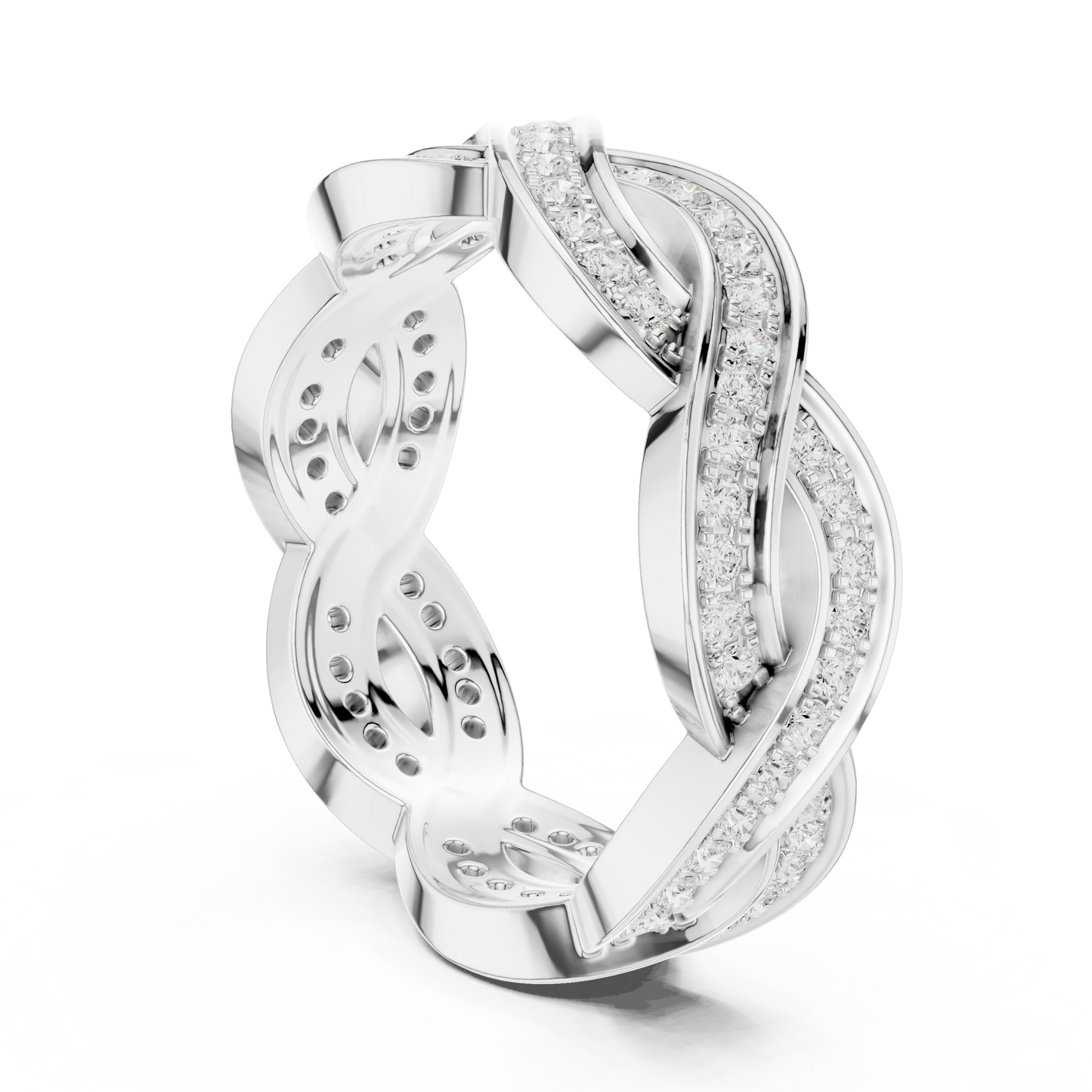 Round Halo Lab Grown Diamond Ring