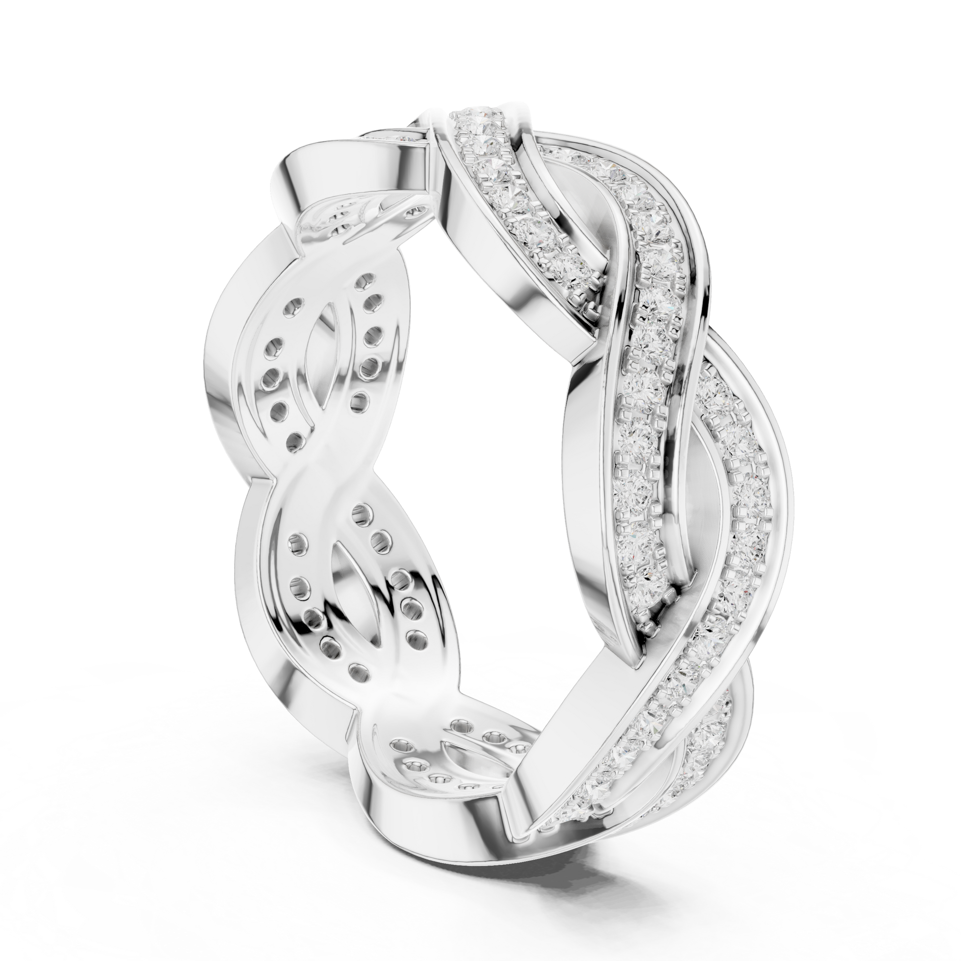 Round Halo Lab Grown Diamond Ring