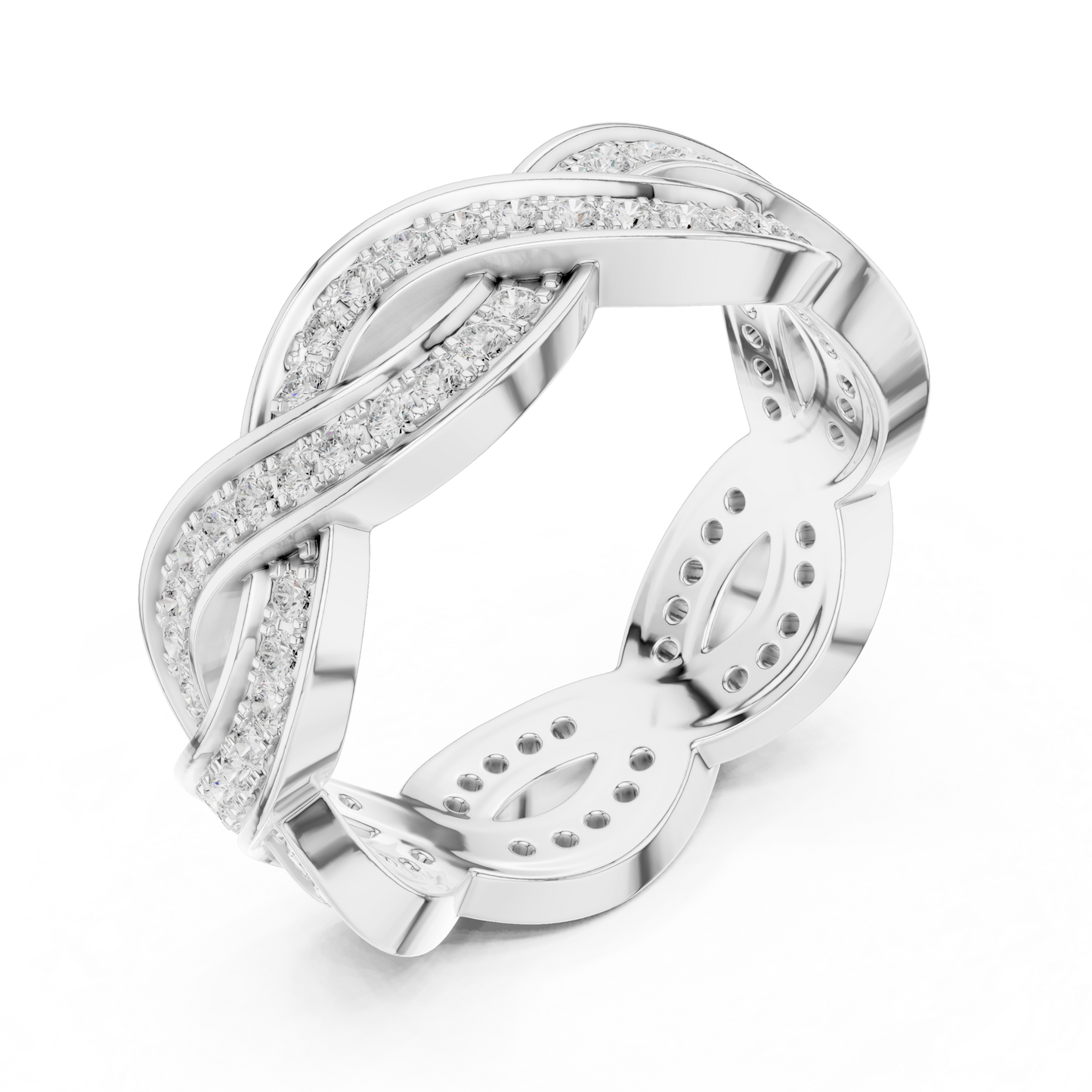 Round Halo Lab Grown Diamond Ring