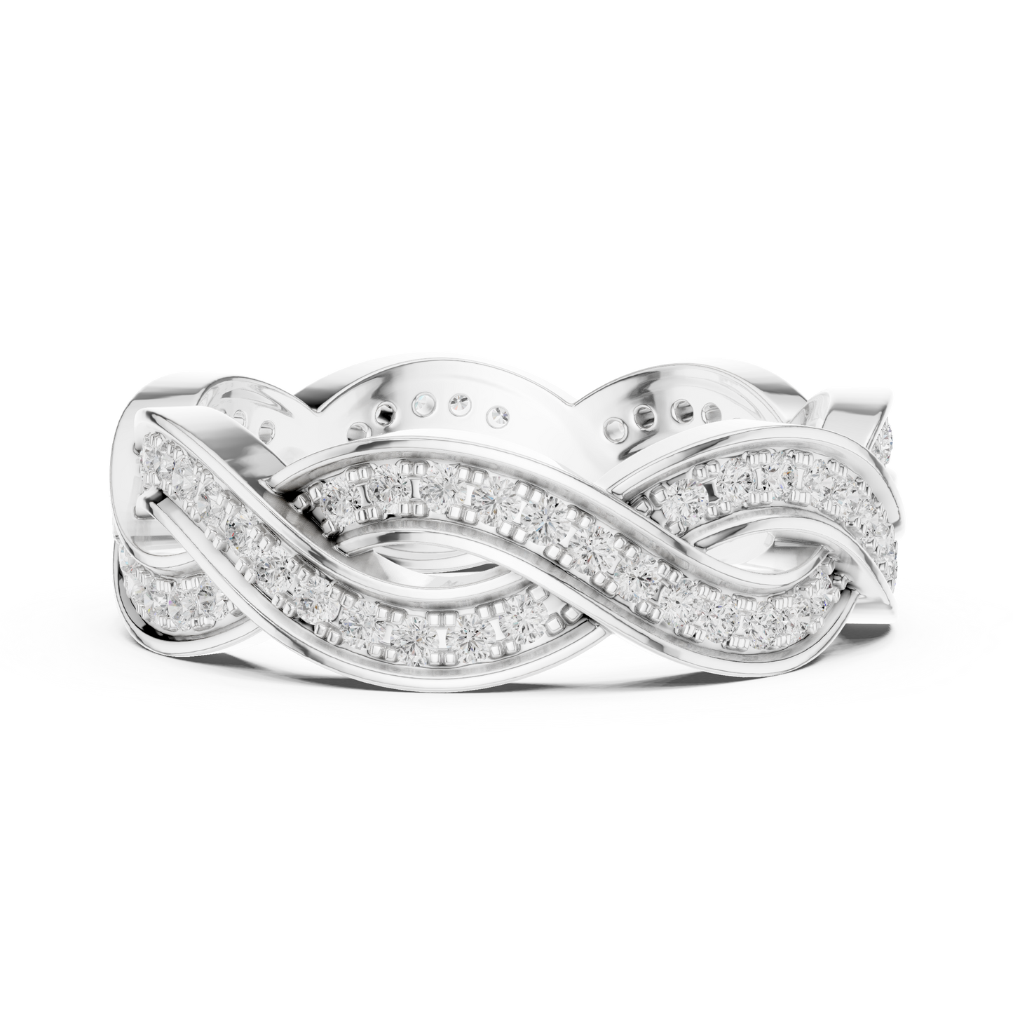 Round Halo Lab Grown Diamond Ring