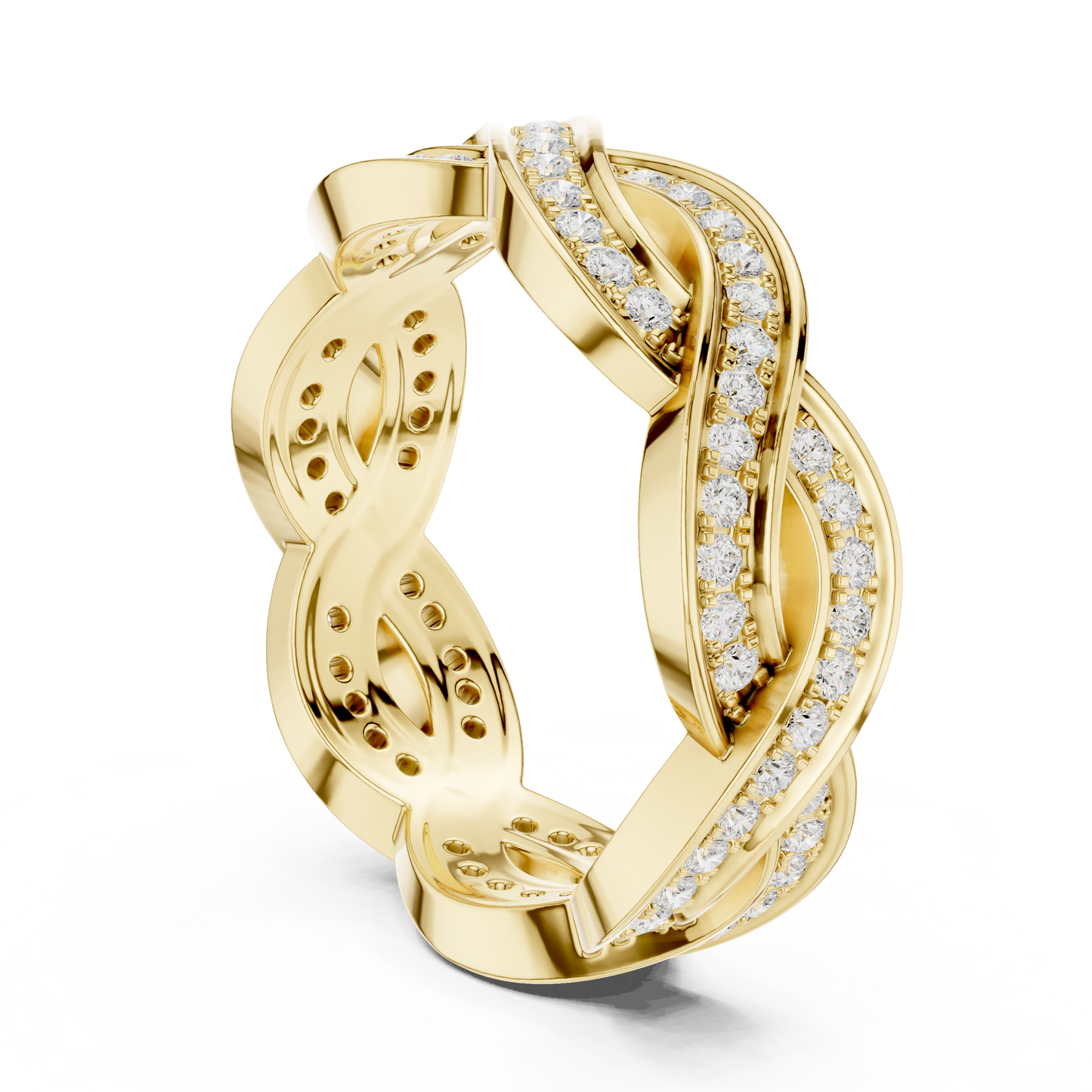 Round Halo Lab Grown Diamond Ring