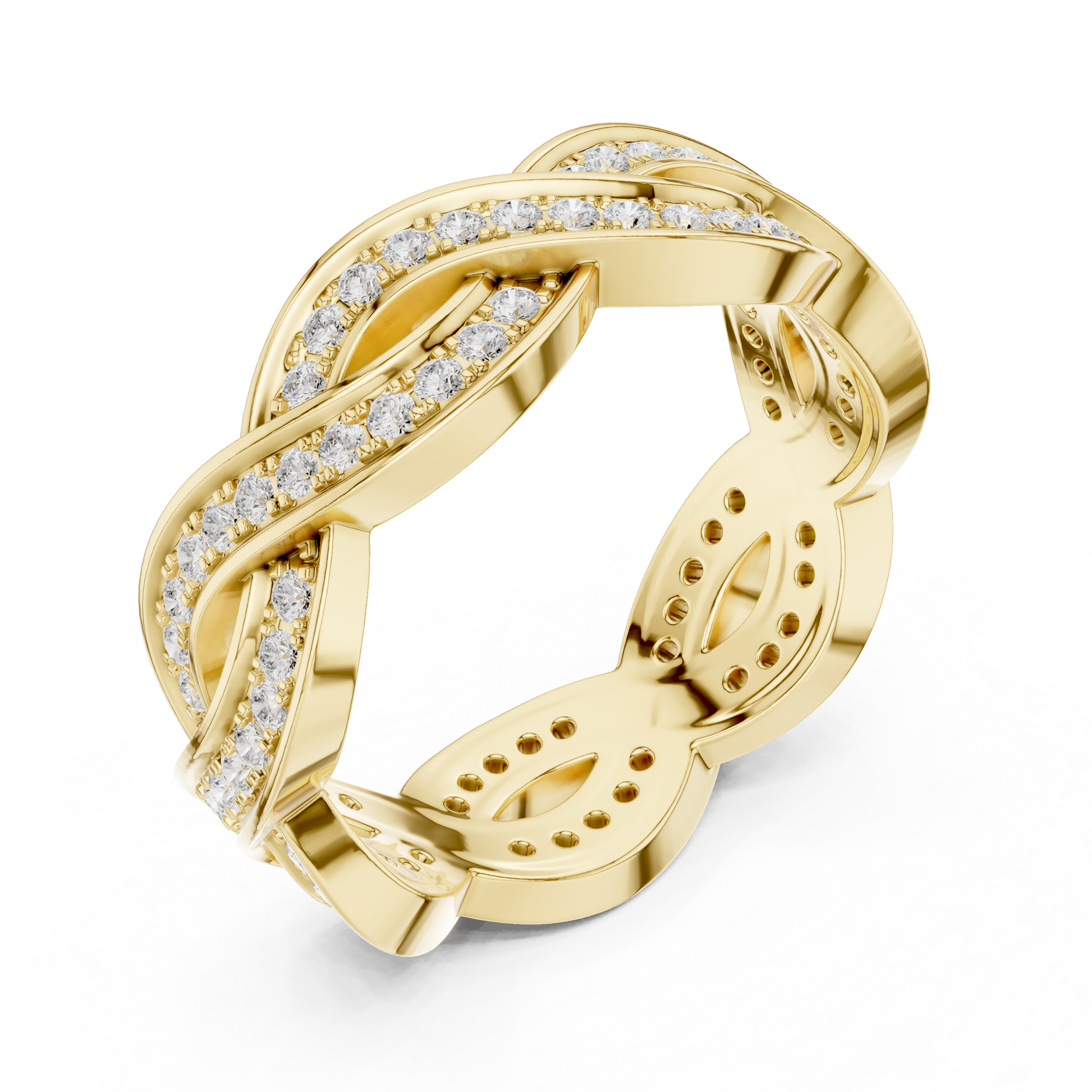Round Halo Lab Grown Diamond Ring