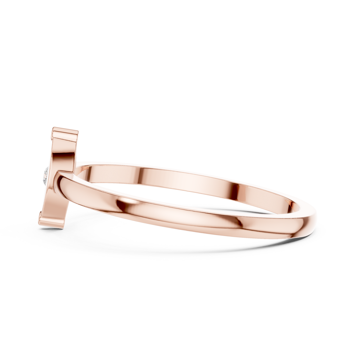 Round Solitaire Lab Grown Diamond Ring