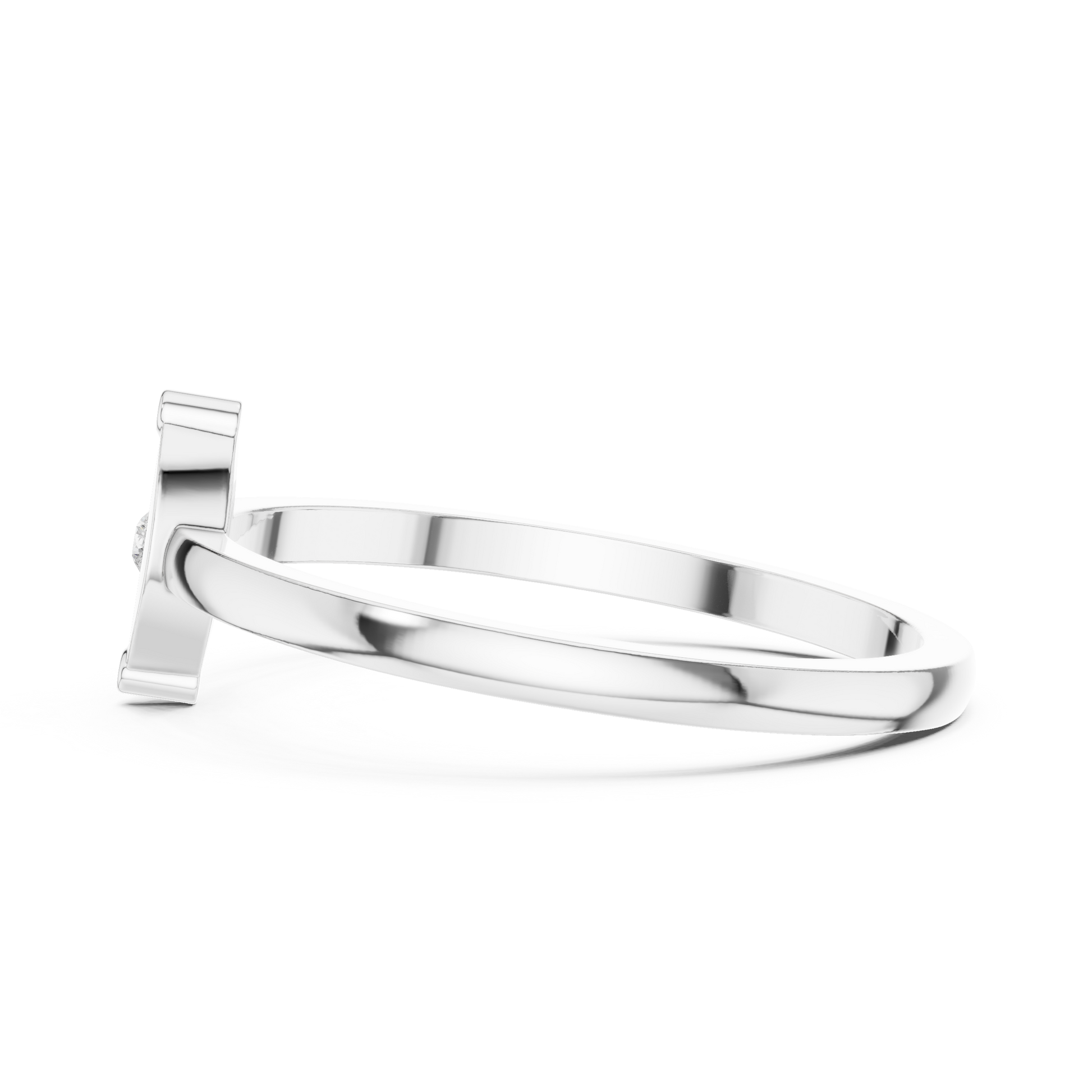 Round Solitaire Lab Grown Diamond Ring