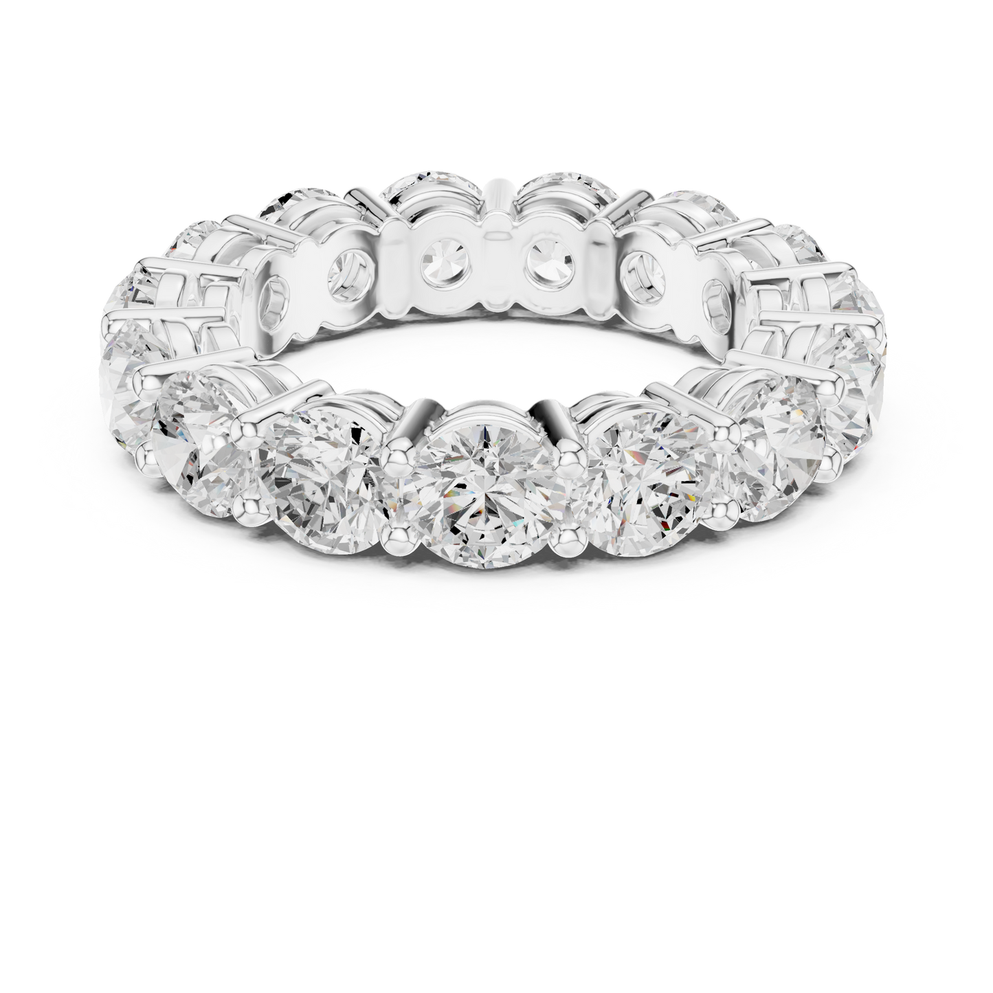 Mixed Shape Lab Grown Diamond Eternity Ring