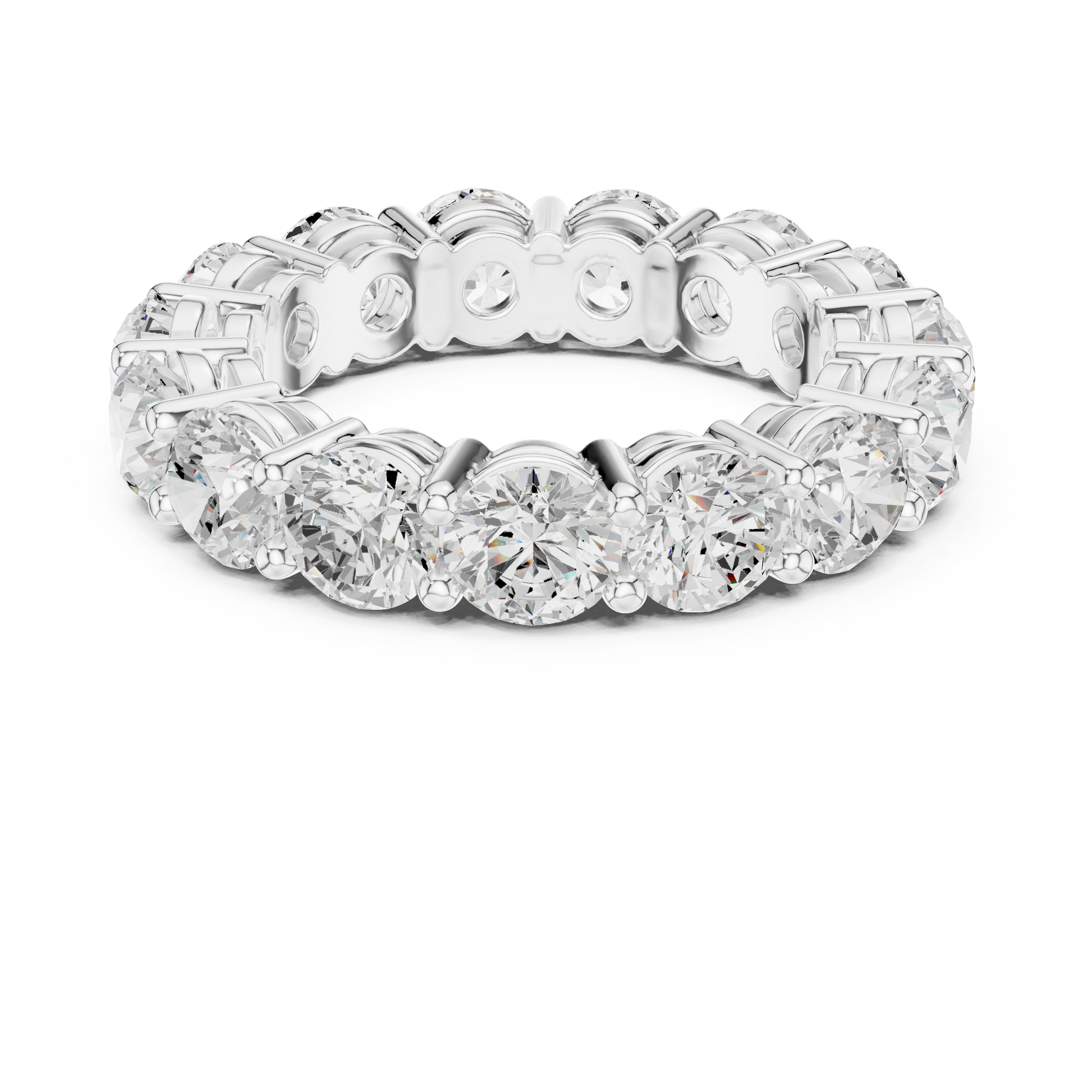 Mixed Shape Lab Grown Diamond Eternity Ring