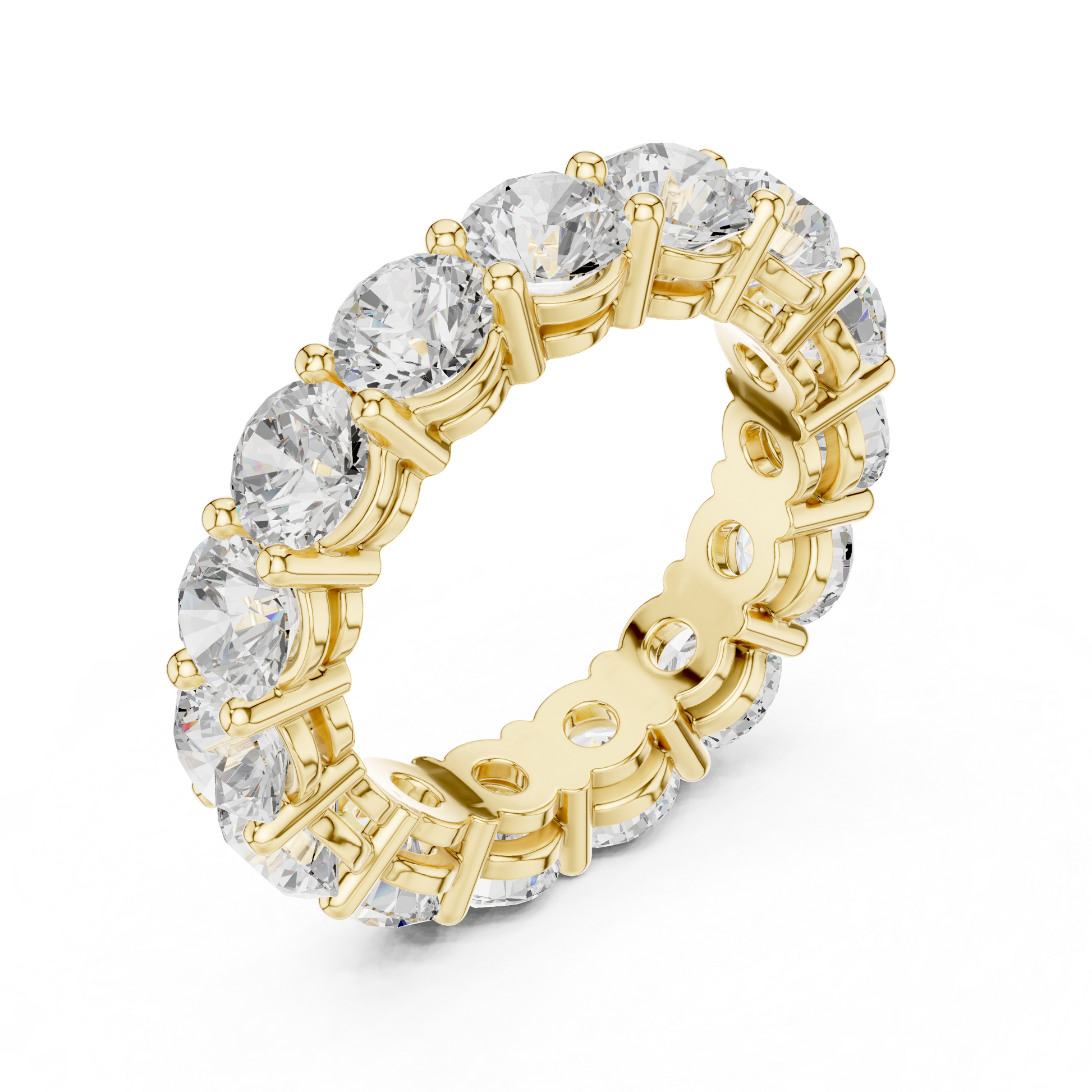 Mixed Shape Lab Grown Diamond Eternity Ring
