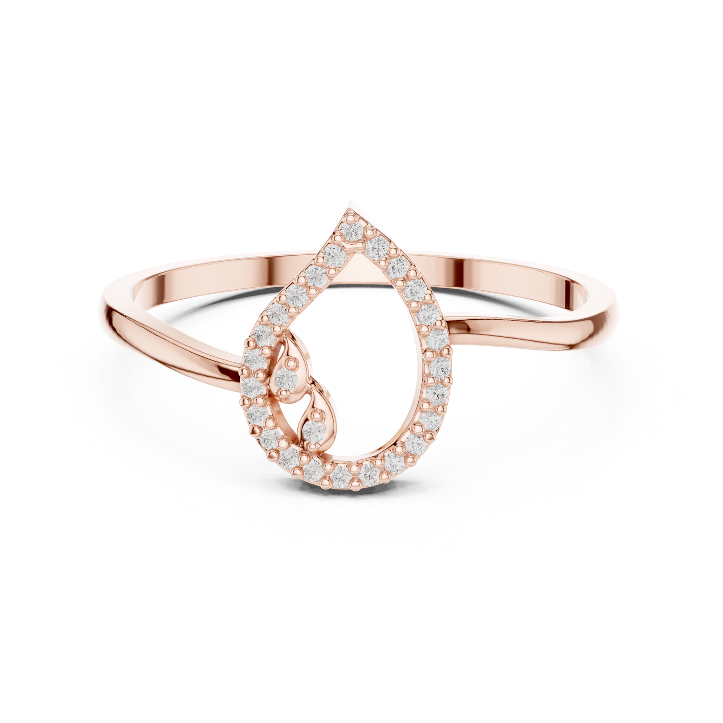 Round Halo Lab Grown Diamond Ring