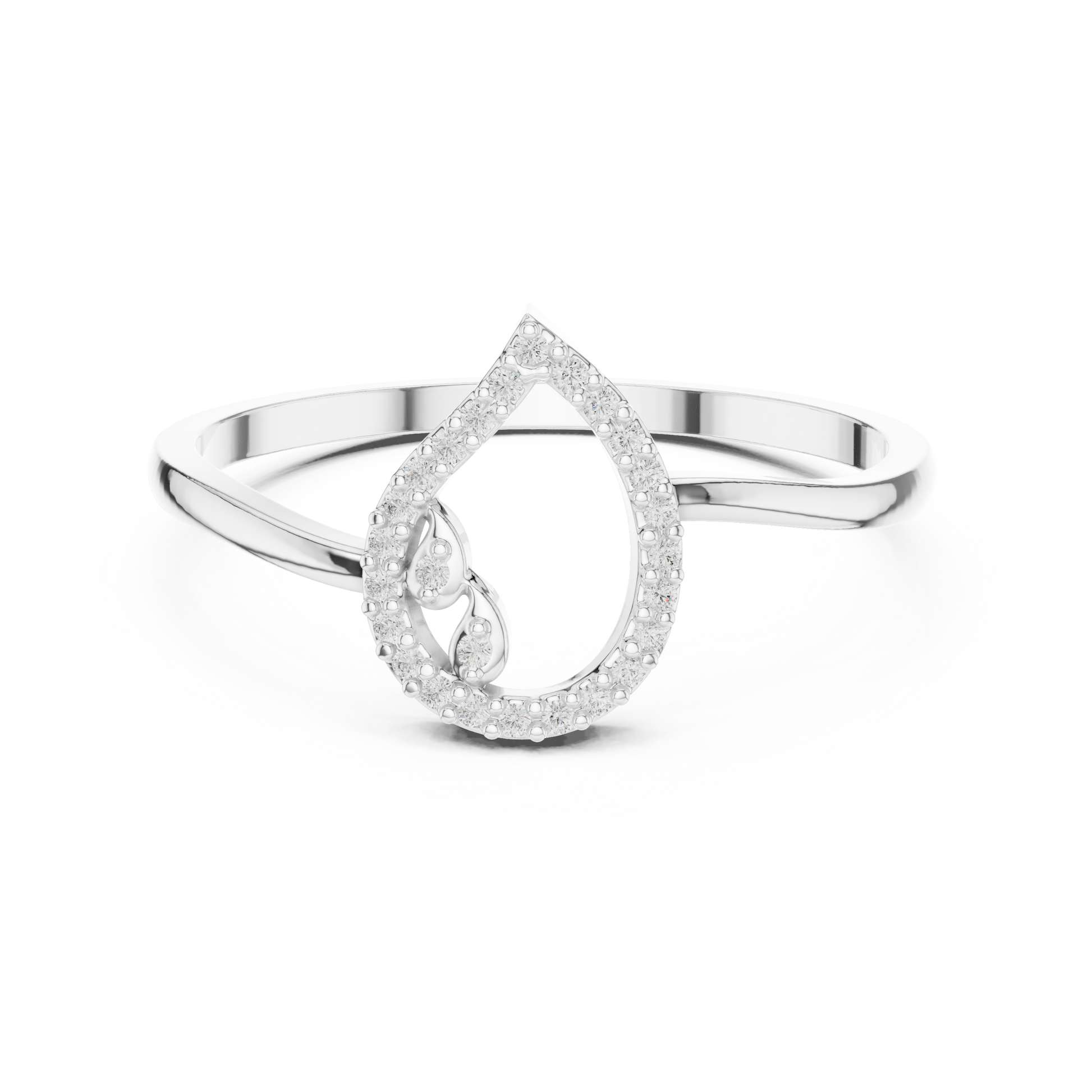Round Halo Lab Grown Diamond Ring