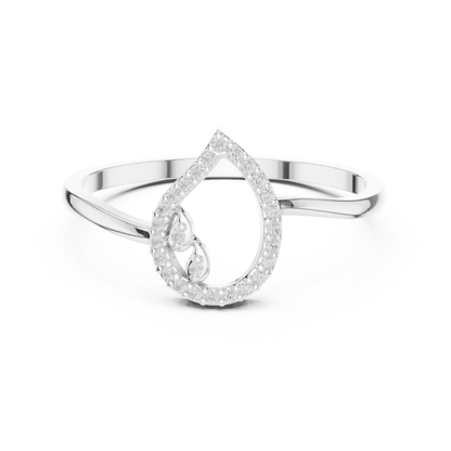 Round Halo Lab Grown Diamond Ring