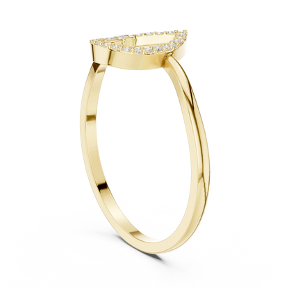 Round Halo Lab Grown Diamond Ring