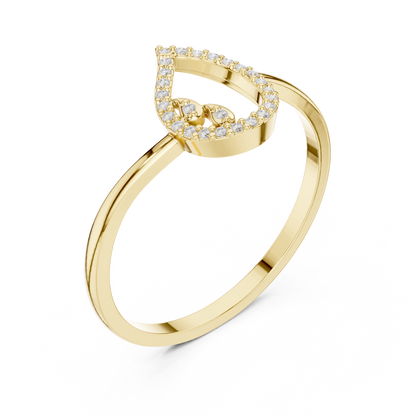 Round Halo Lab Grown Diamond Ring