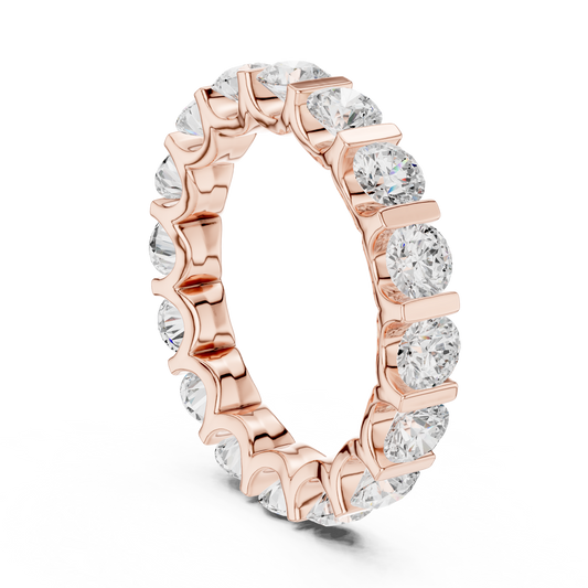 Round Eternity Lab Grown Diamond Ring