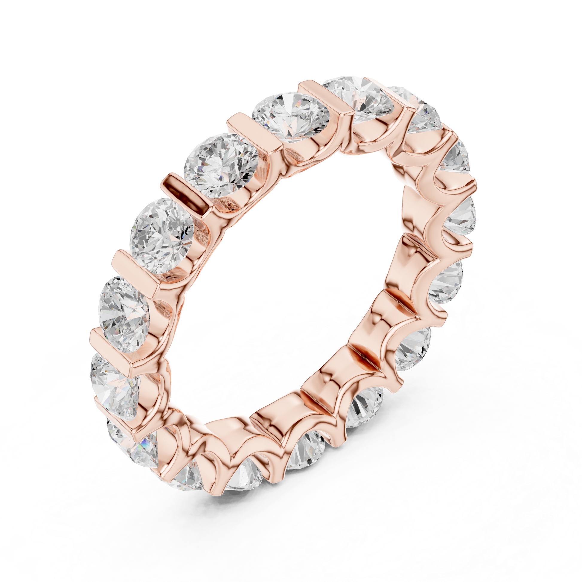 Round Eternity Lab Grown Diamond Ring