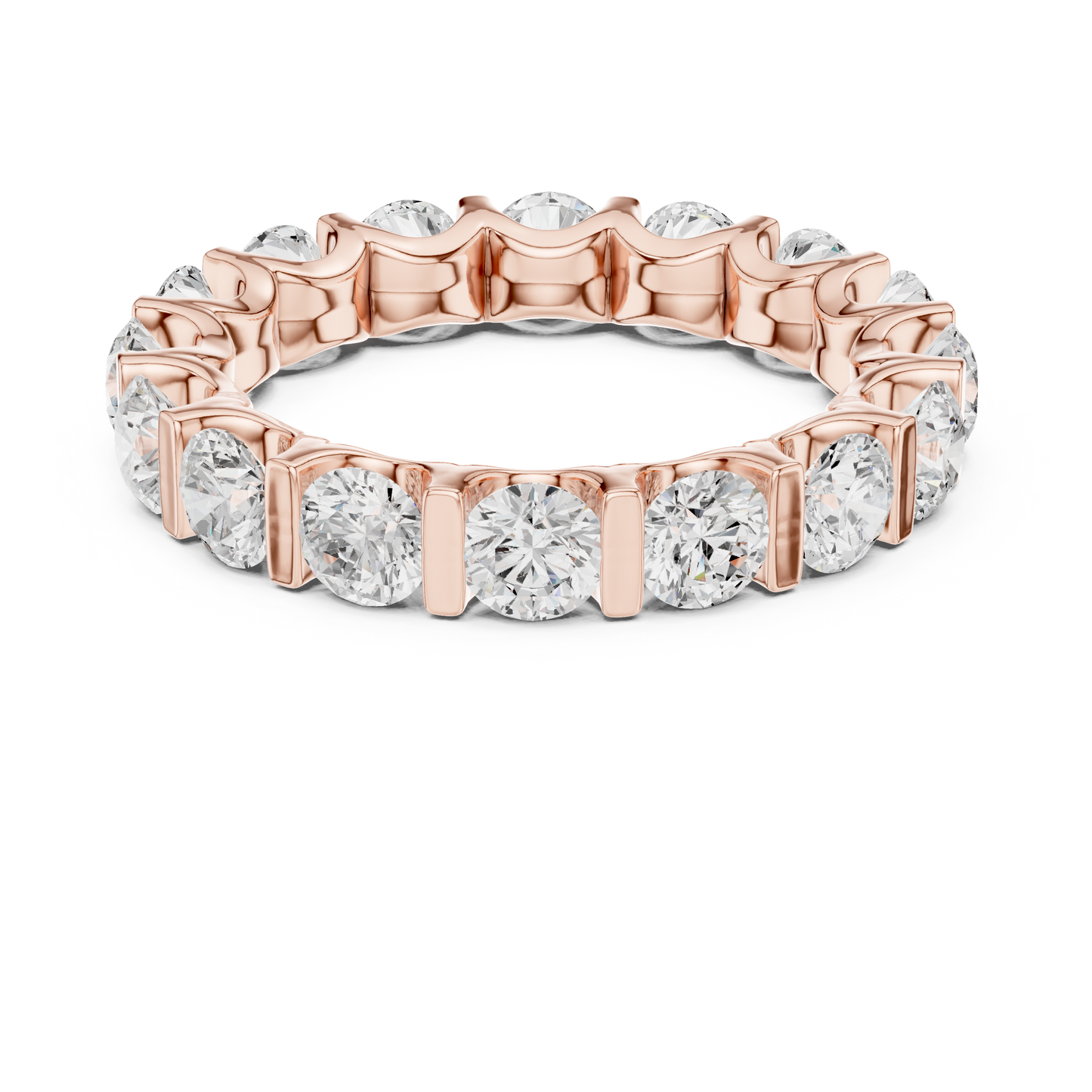 Round Eternity Lab Grown Diamond Ring