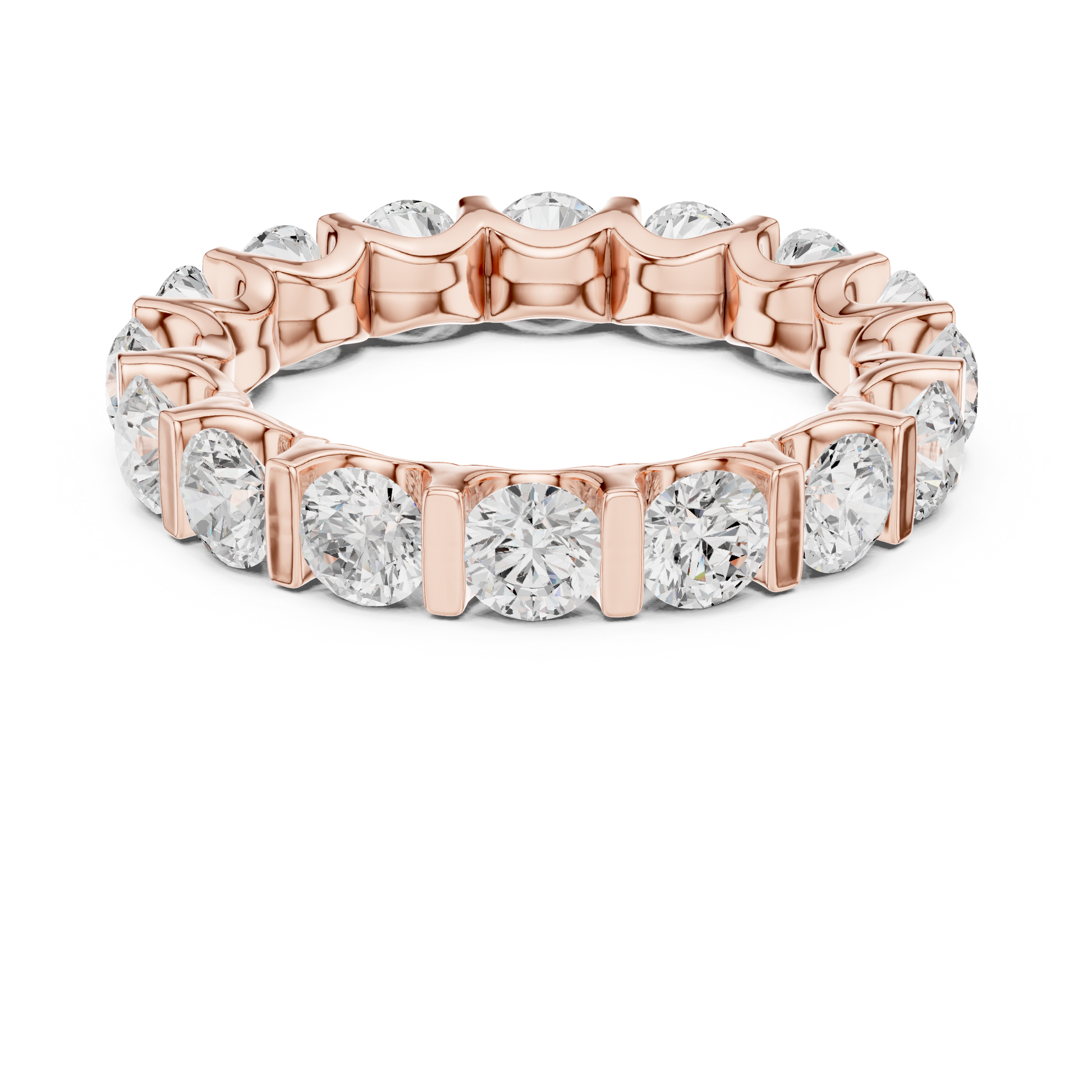 Round Eternity Lab Grown Diamond Ring