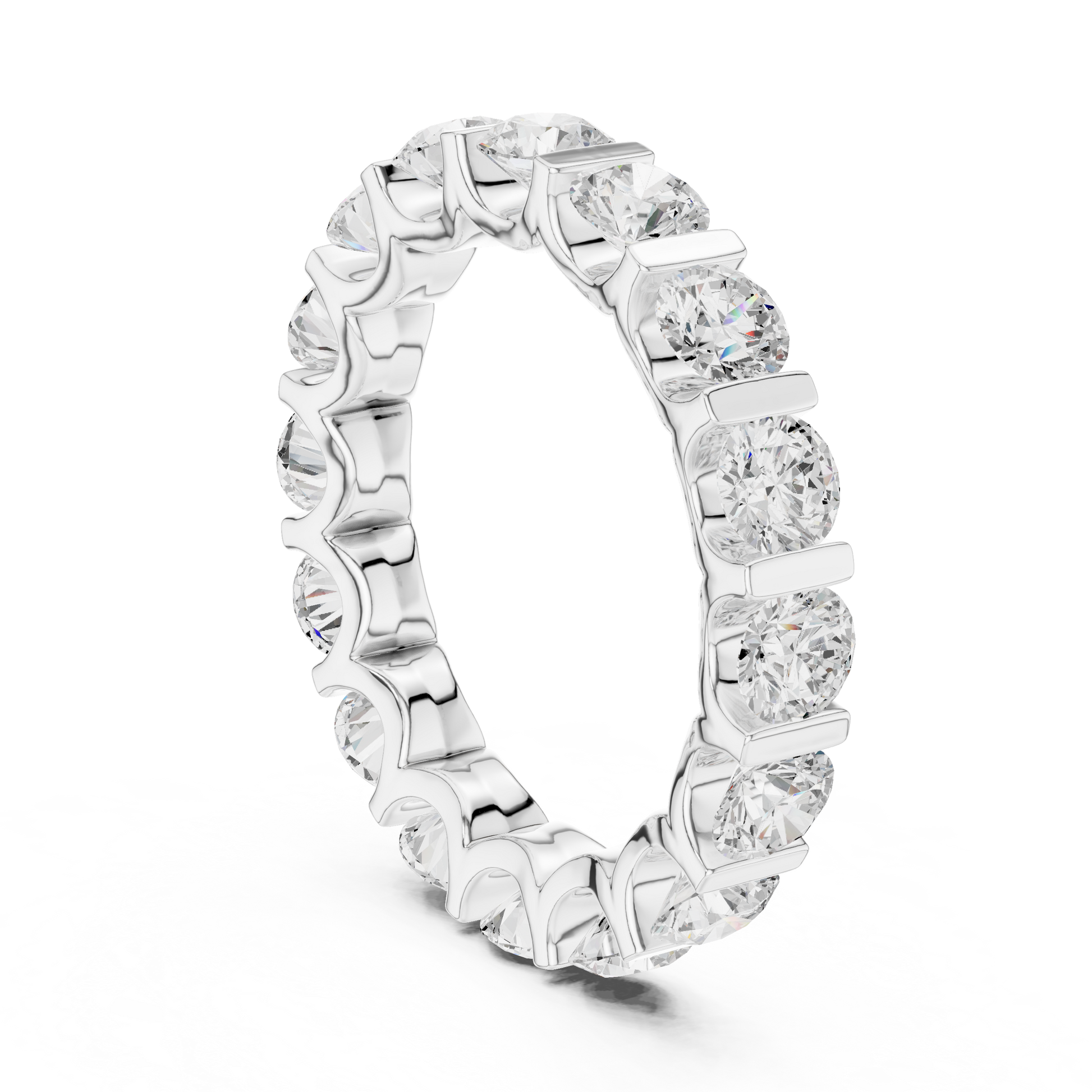 Round Eternity Lab Grown Diamond Ring