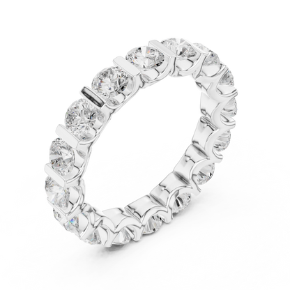 Round Eternity Lab Grown Diamond Ring