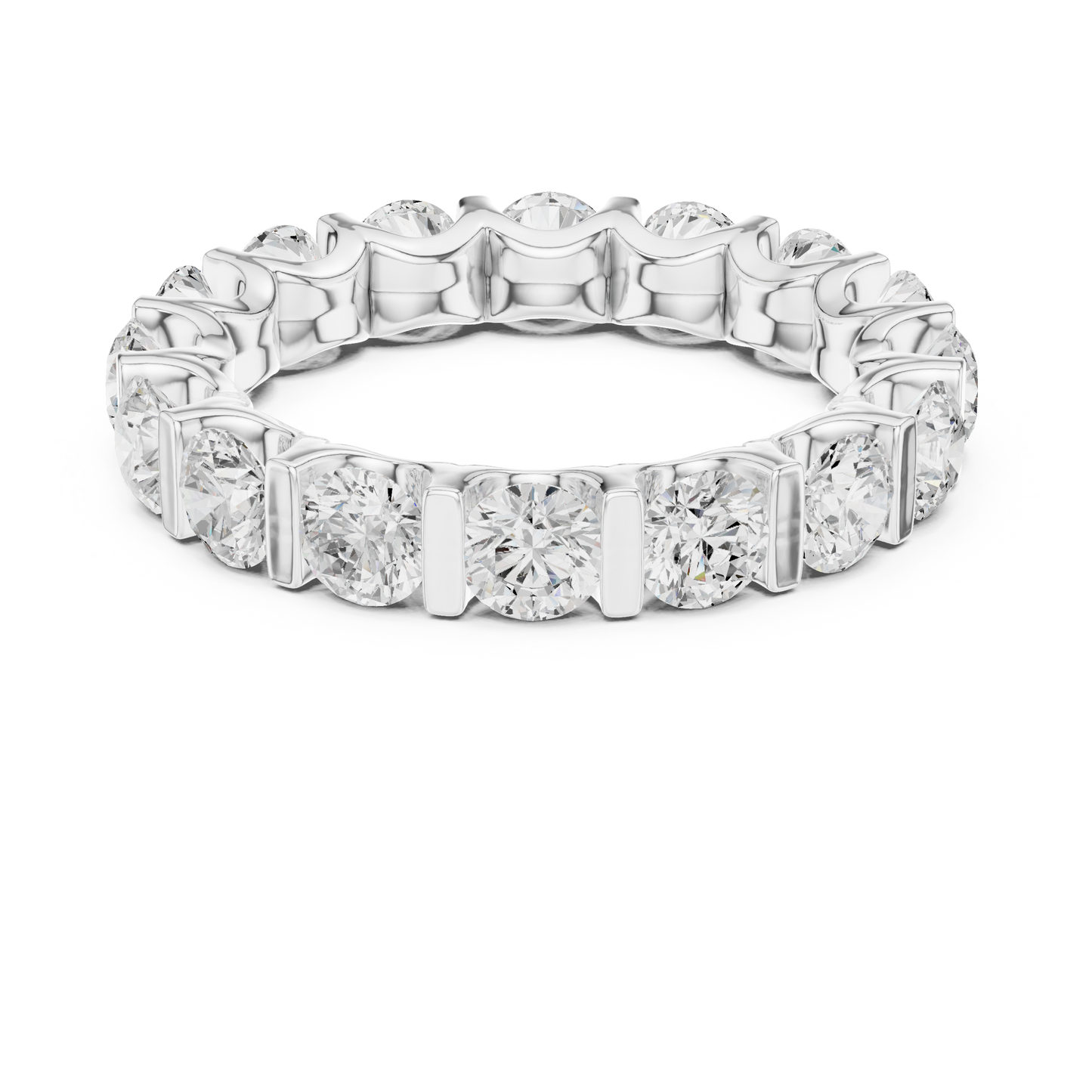 Round Eternity Lab Grown Diamond Ring