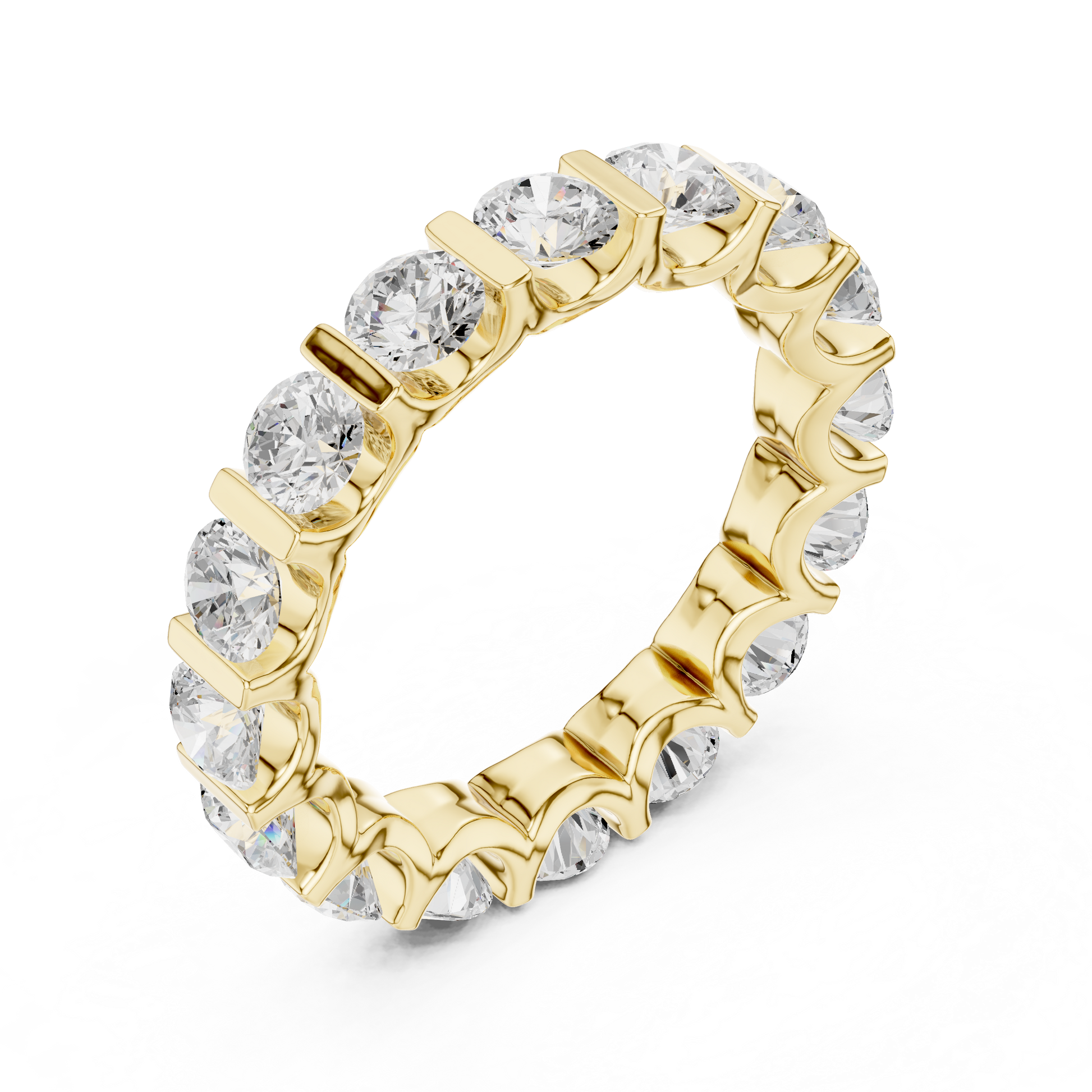 Round Eternity Lab Grown Diamond Ring