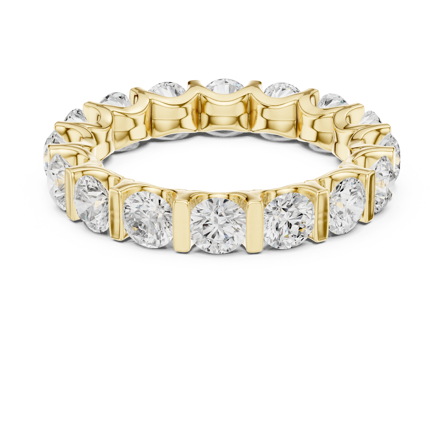Round Eternity Lab Grown Diamond Ring