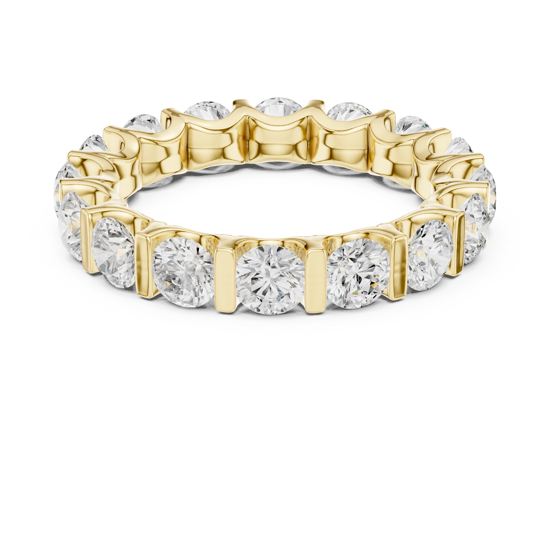 Round Eternity Lab Grown Diamond Ring