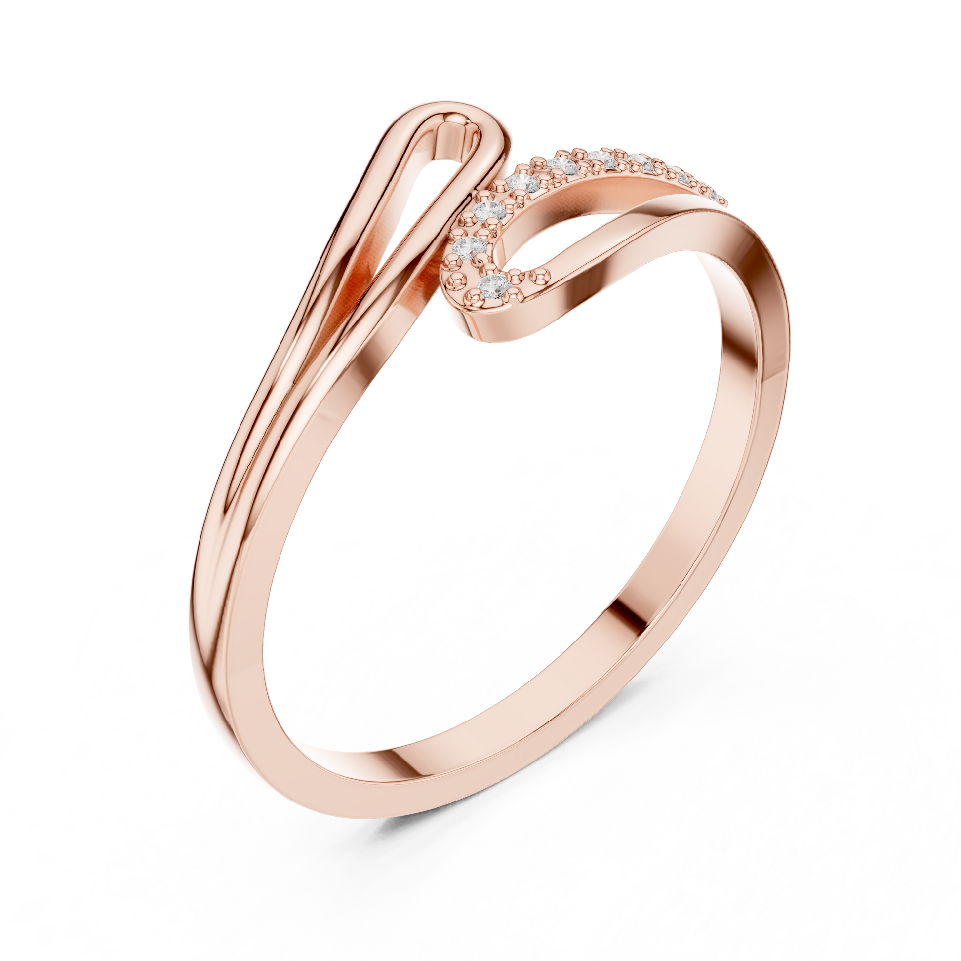Mixed Shape Lab Grown Diamond Halo Ring