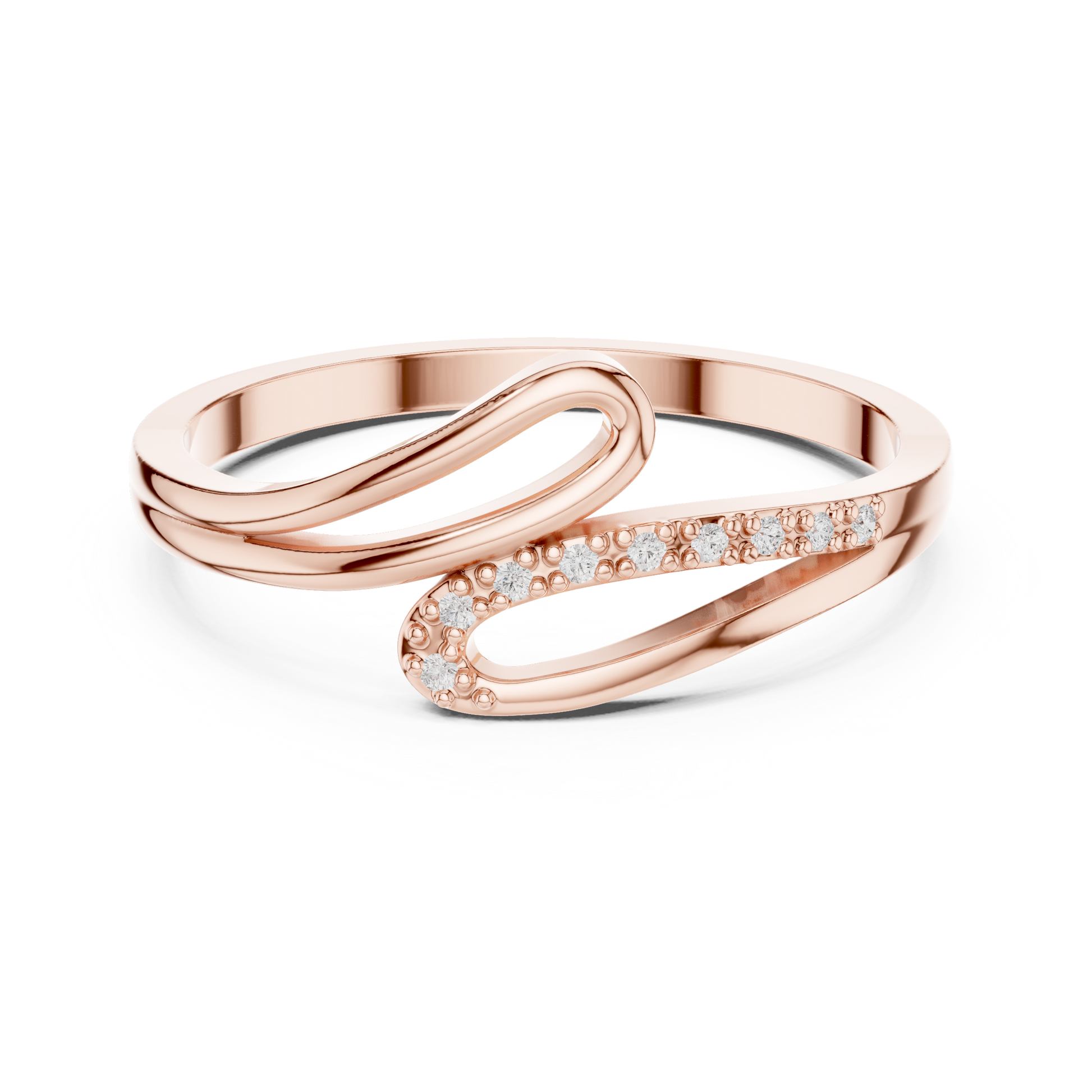 Mixed Shape Lab Grown Diamond Halo Ring