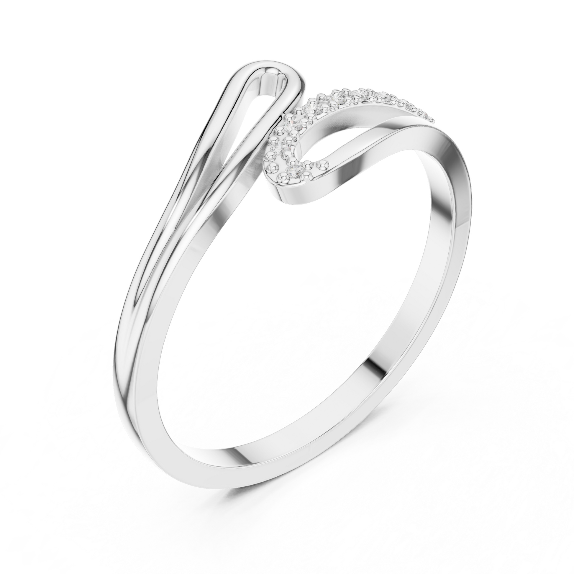 Mixed Shape Lab Grown Diamond Halo Ring
