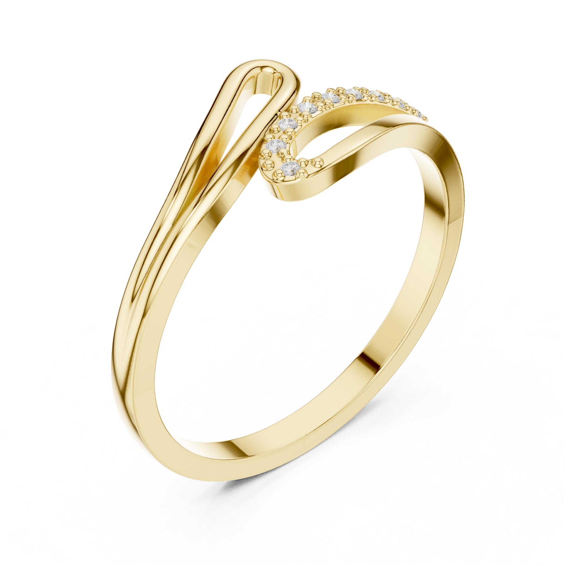 Mixed Shape Lab Grown Diamond Halo Ring