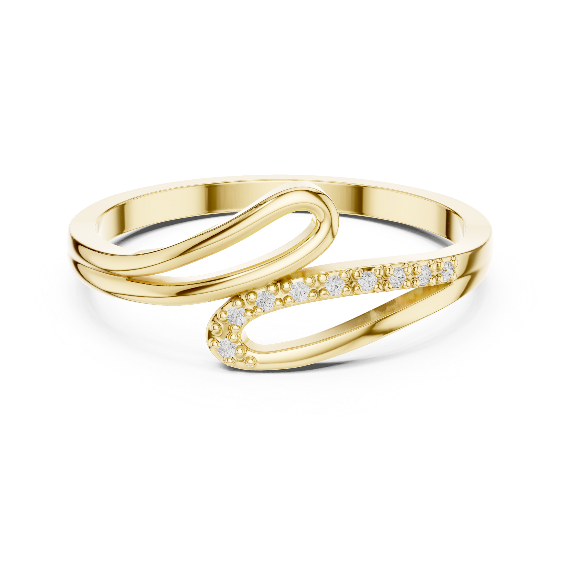 Mixed Shape Lab Grown Diamond Halo Ring
