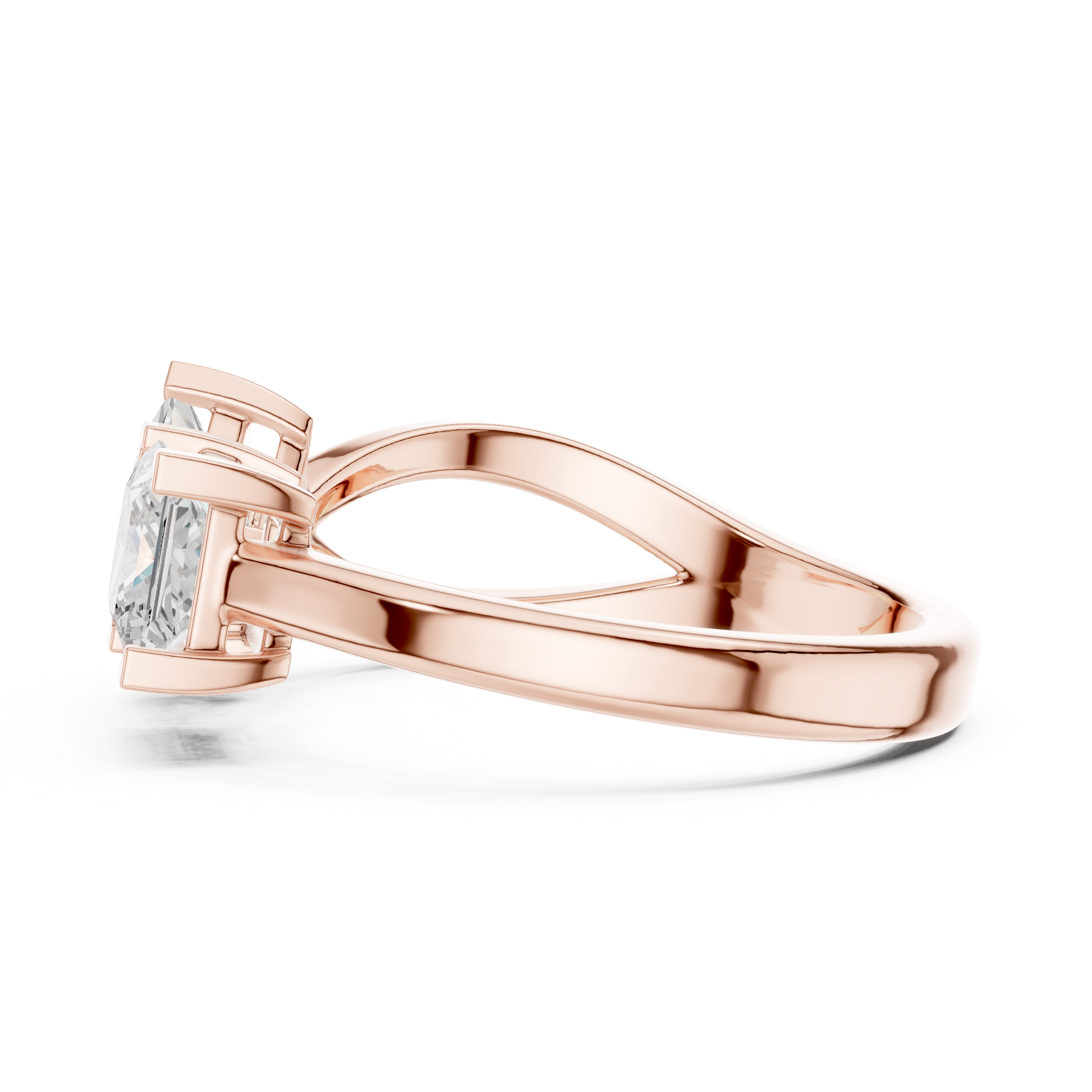 Mixed Shape Lab Grown Diamond Three Stone Ring