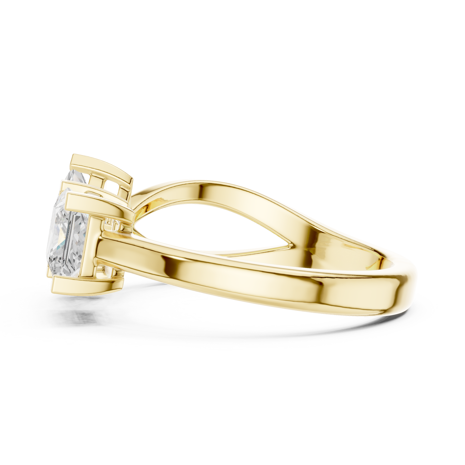Mixed Shape Lab Grown Diamond Three Stone Ring
