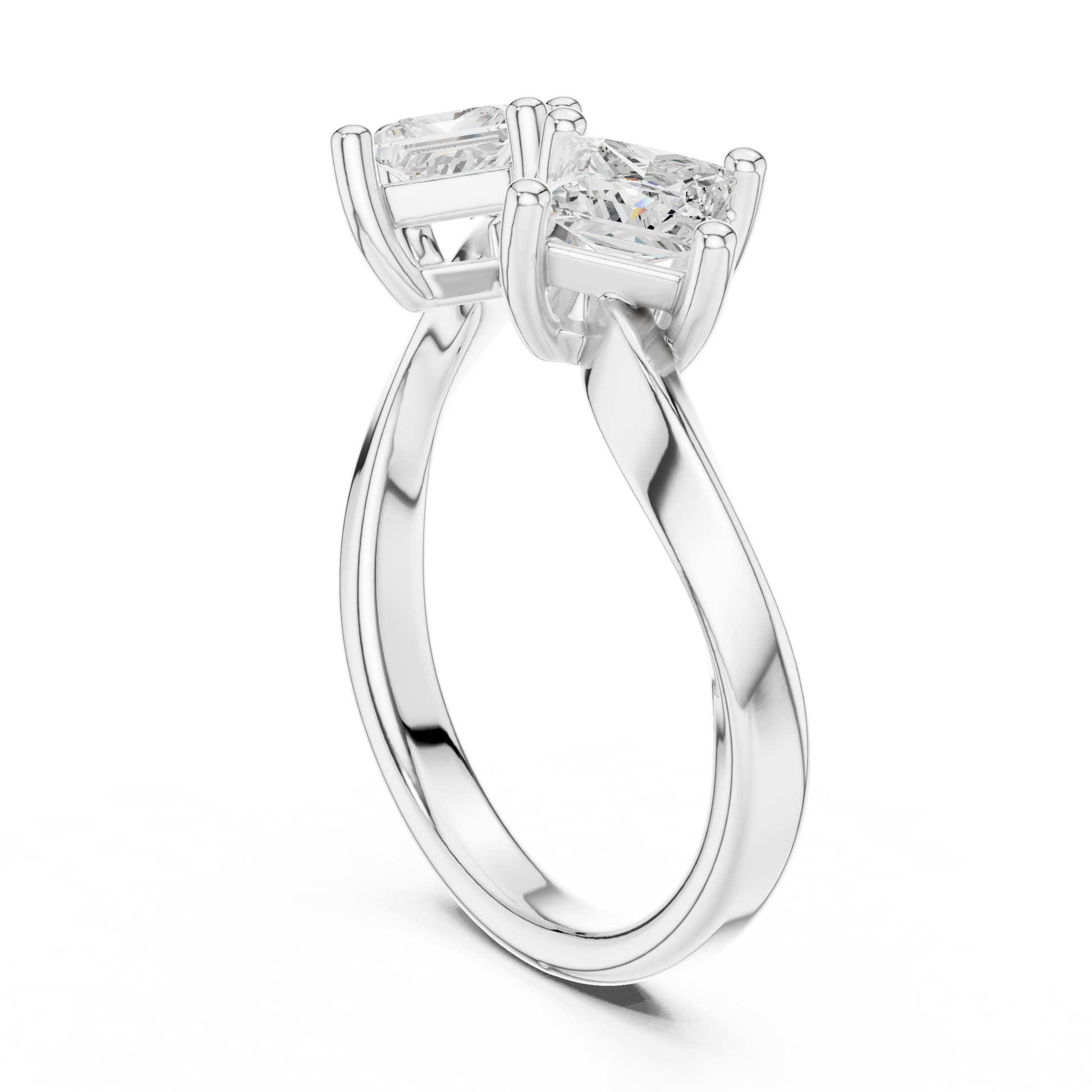 Mixed Shape Lab Grown Diamond Halo Ring