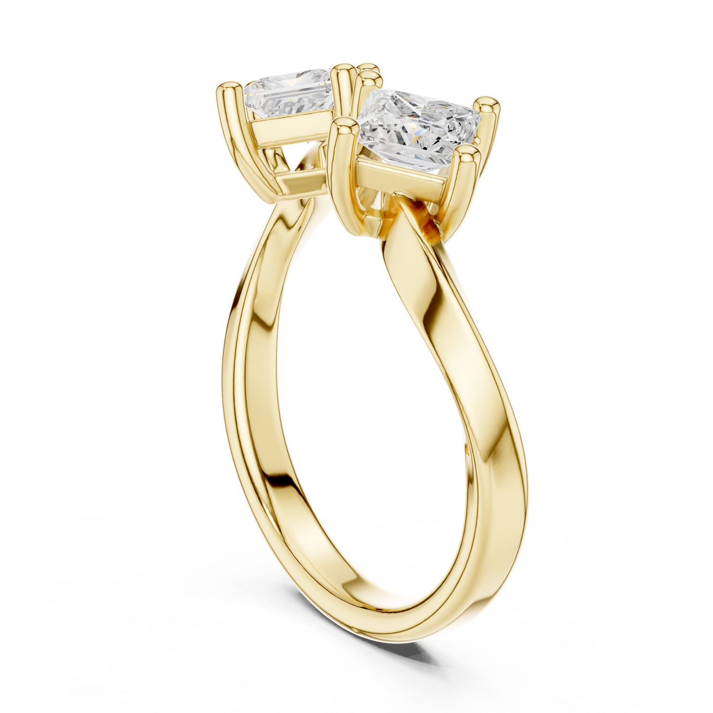 Mixed Shape Lab Grown Diamond Halo Ring