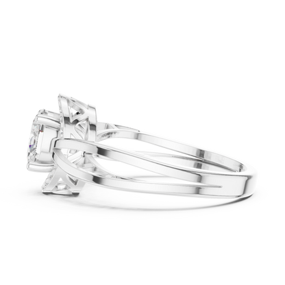 Round Halo Lab Grown Diamond Ring