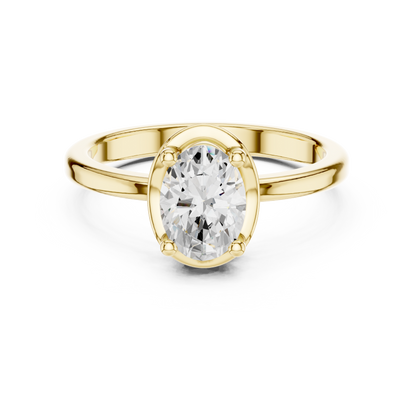 Mixed Shape Lab Grown Diamond Halo Ring
