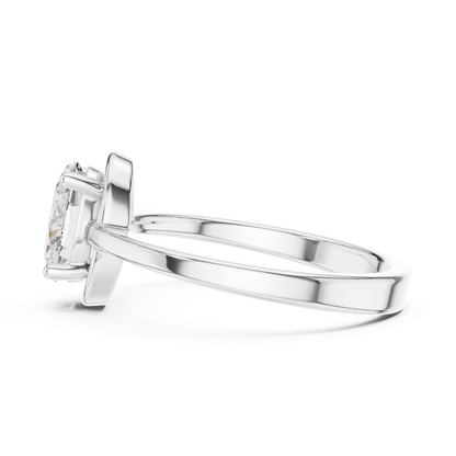 Oval Solitaire Lab Grown Diamond Ring