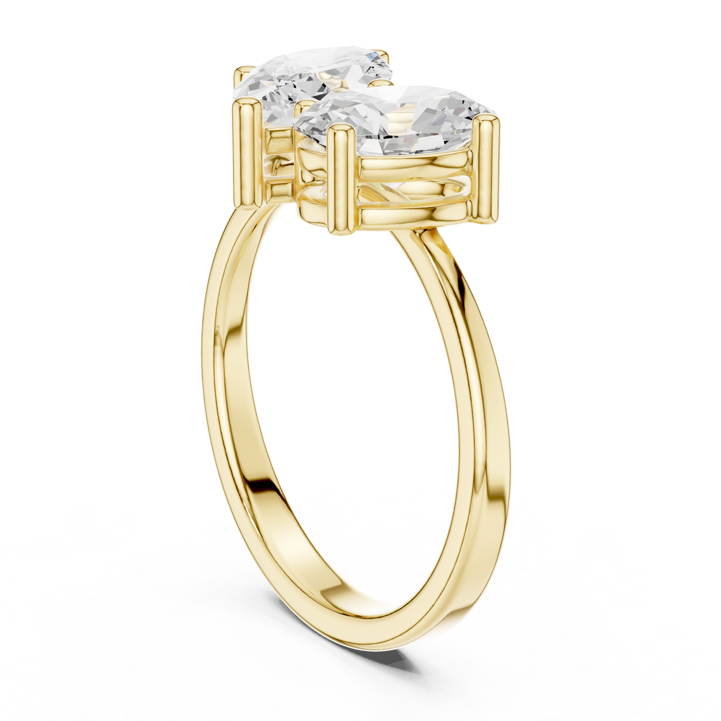 Mixed Shape Lab Grown Diamond Halo Ring