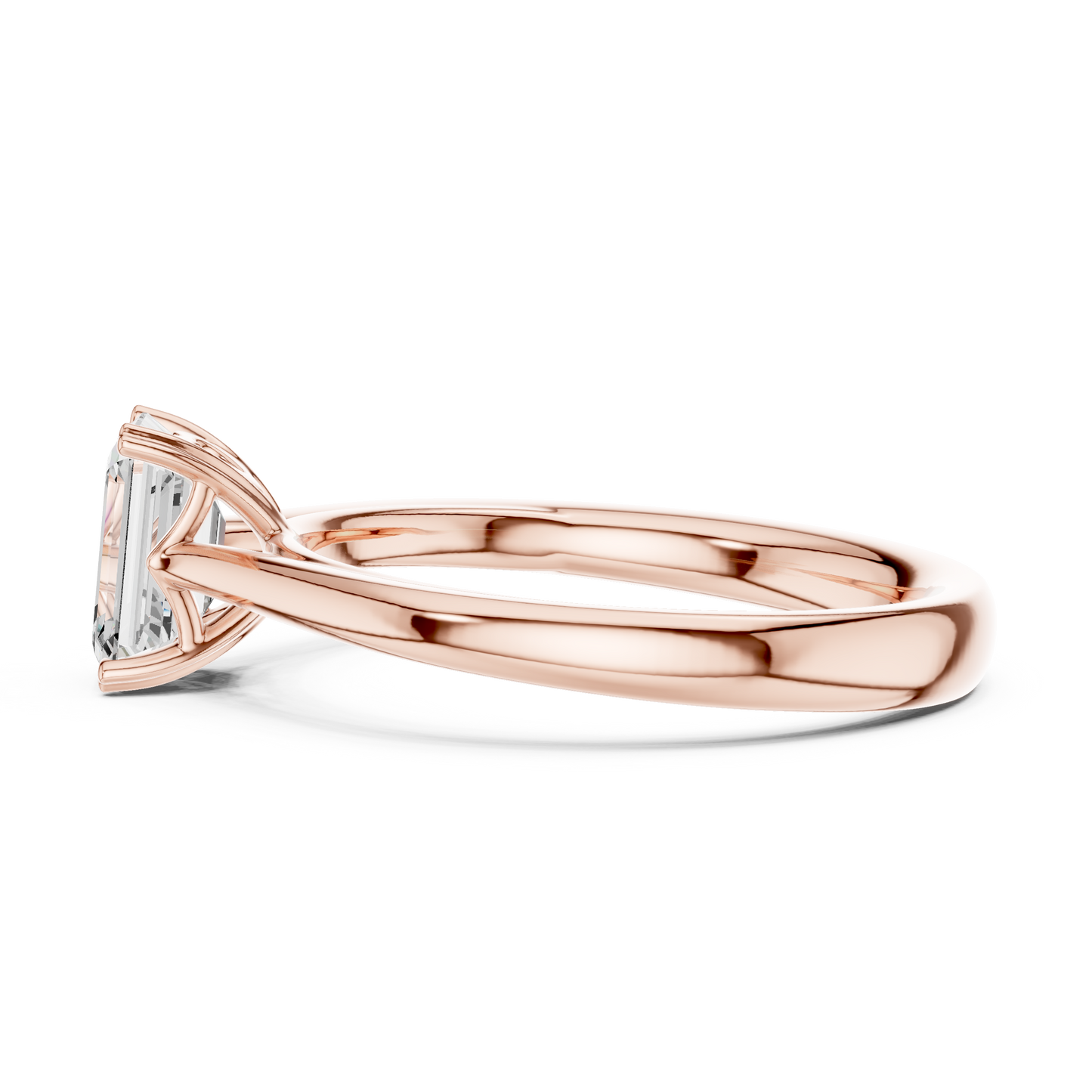 Cushion Solitaire Lab Grown Diamond Ring