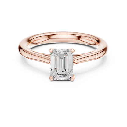 Cushion Solitaire Lab Grown Diamond Ring